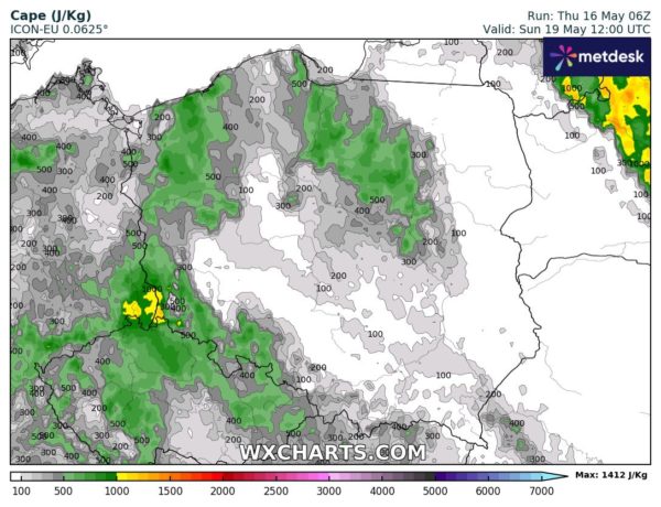 Źródło Danych - WXCHARTS.COM 