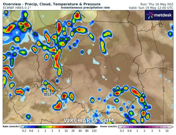 Źródło Danych - WXCHARTS.COM 