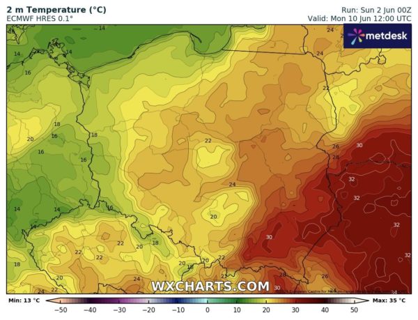 Źródło Danych - WXCHARTS. COM 