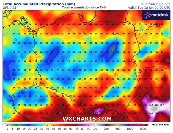 Źródło Danych - WXCHARTS. COM 