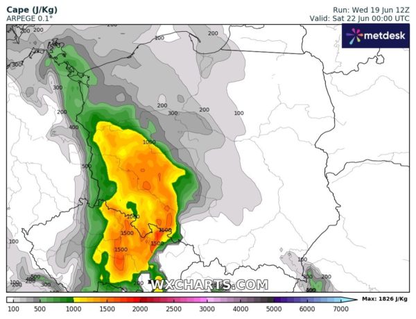 Źródło Danych - WXCHARTS.COM 