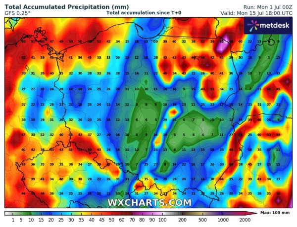 Źródło Danych - WXCHARTS.COM 