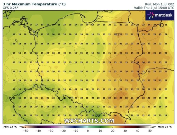 Źródło Danych - WXCHARTS.COM 