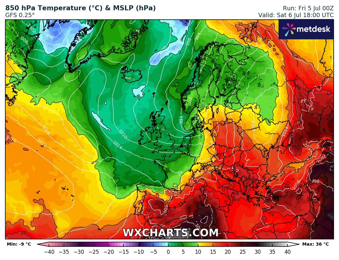 Źródło Danych - WXCHARTS.COM 