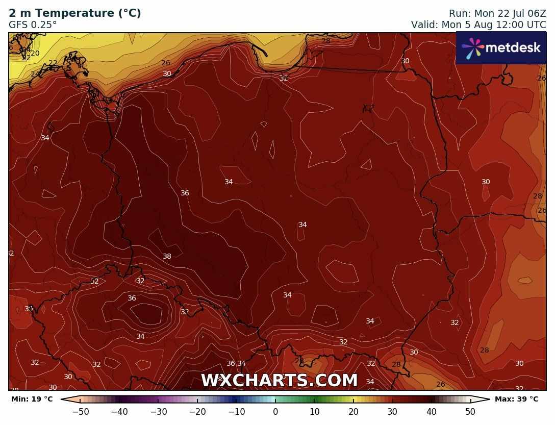 Źródło Danych - WXCHARTS.COM 