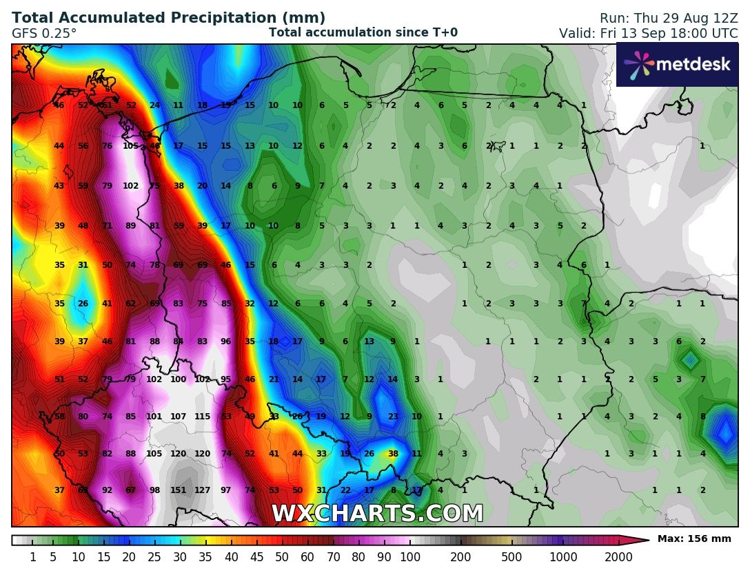 Źródło Danych - WXCHARTS.COM 