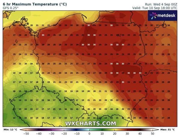 Źródło Danych - WXCHARTS. COM 