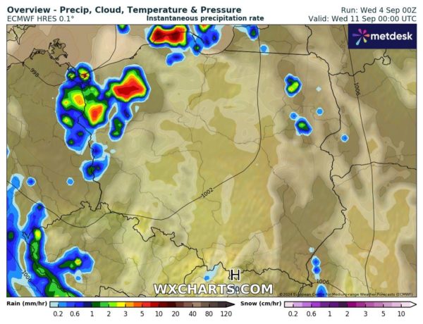 Źródło Danych - WXCHARTS. COM 