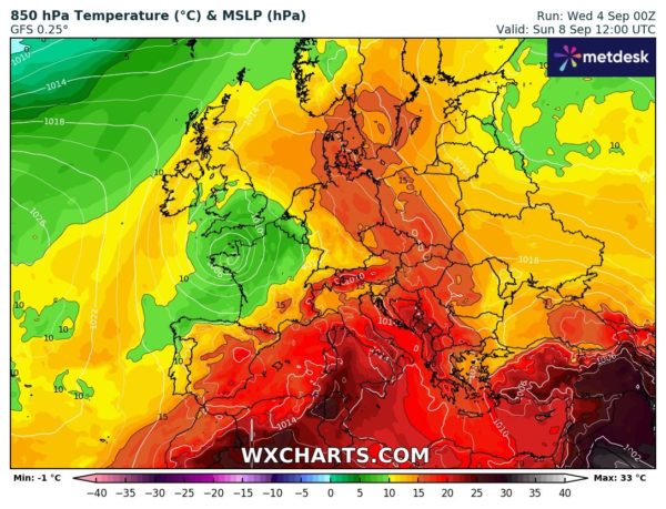 Źródło Danych - WXCHARTS. COM 