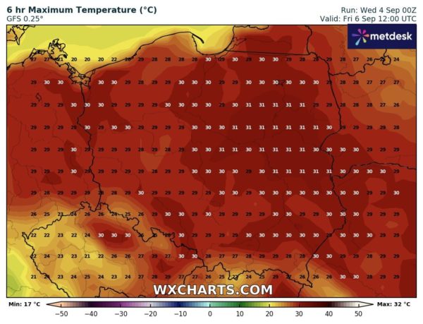 Źródło Danych - WXCHARTS. COM 