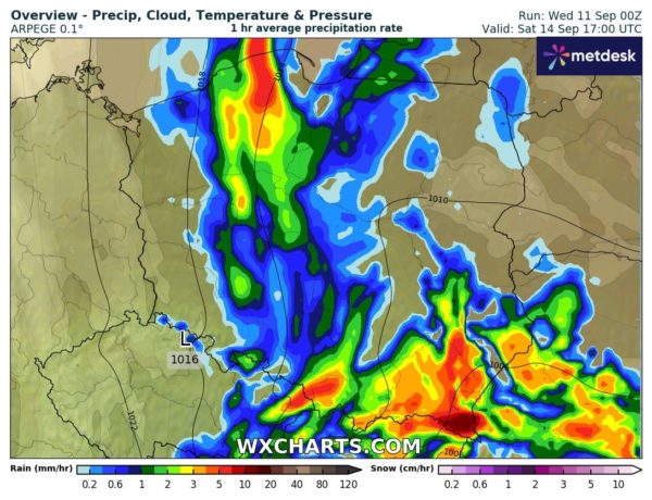 Źródło Danych - ( WXCHARTS.COM )