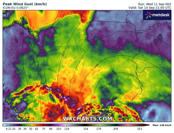 Źródło Danych - ( WXCHARTS.COM )