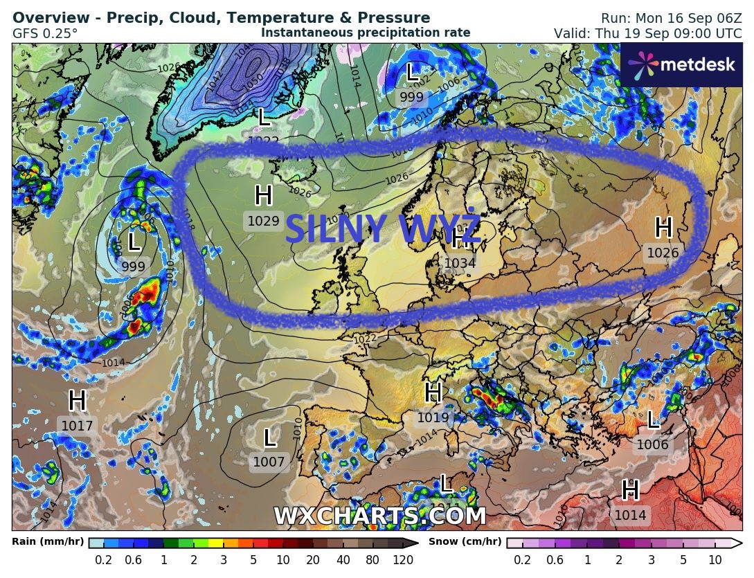 Źródło Danych - WXCHARTS.COM 