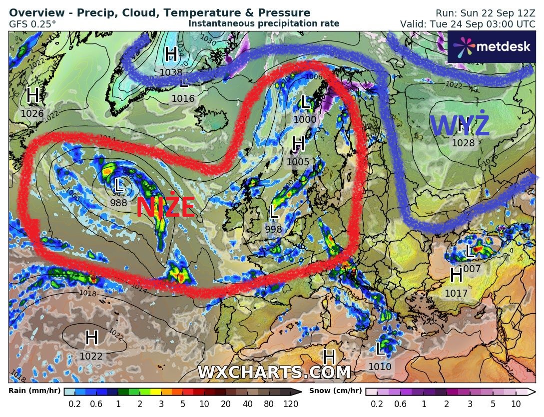 Źródło Danych - WXCHARTS.COM 