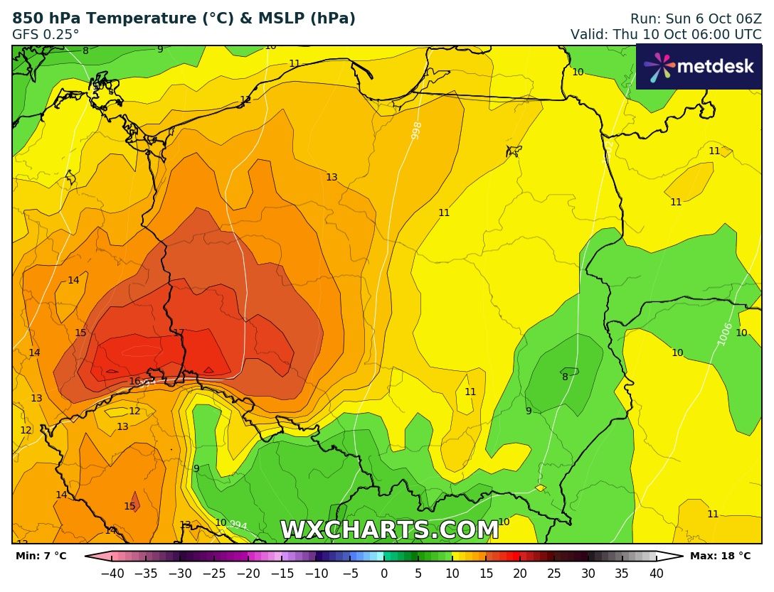 Źródło Danych - WXCHARTS. COM 