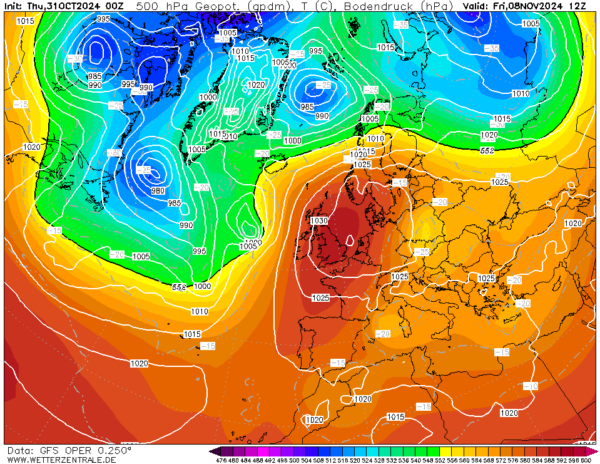 Źródło Danych - Wetterzentrale.de