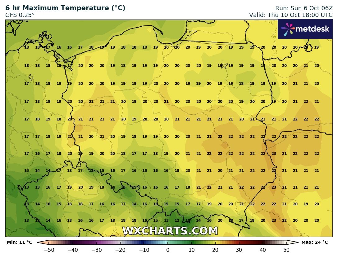 Źródło Danych - WXCHARTS. COM 