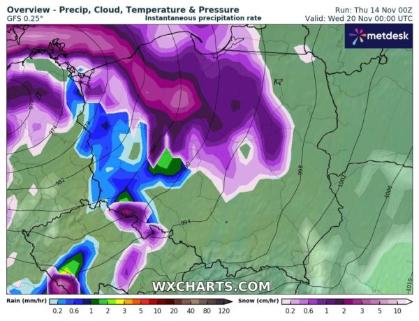 Źródło Danych - WXCHARTS.COM 