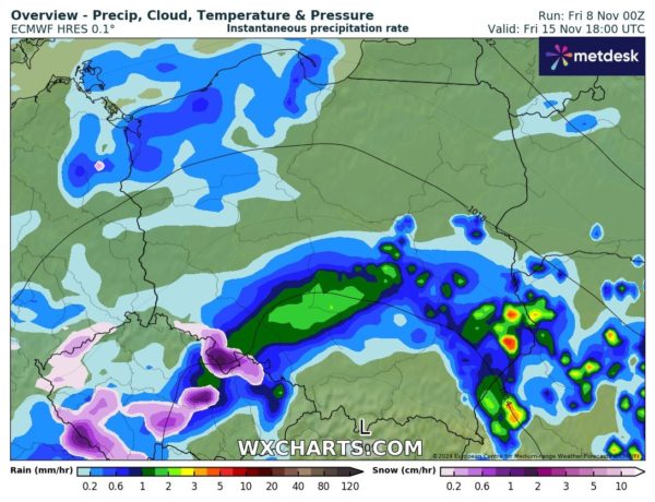 Źródło Danych - WXCHARTS.COM 