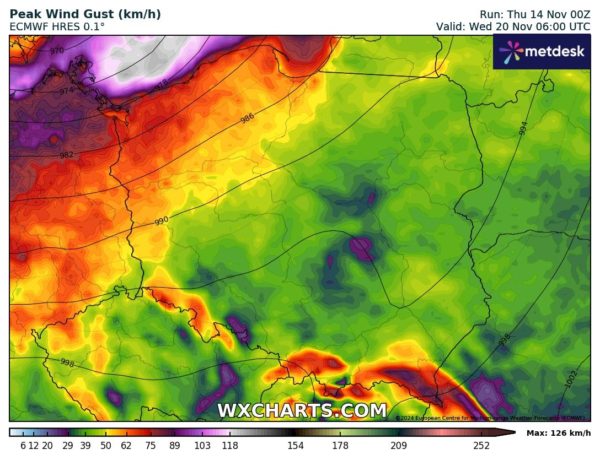 Źródło Danych - WXCHARTS.COM 