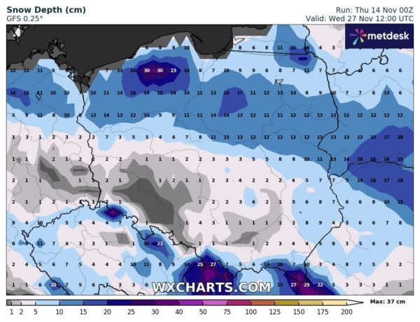 Źródło Danych - WXCHARTS.COM 