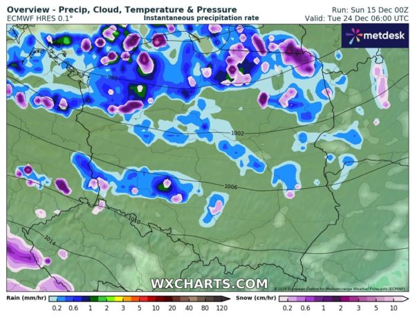 Źródło Danych - WXCHARTS.COM 