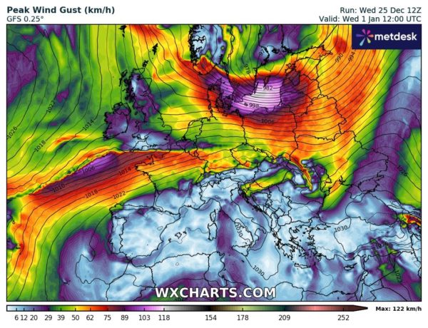 Źródło Danych - ( WXCHARTS.COM )