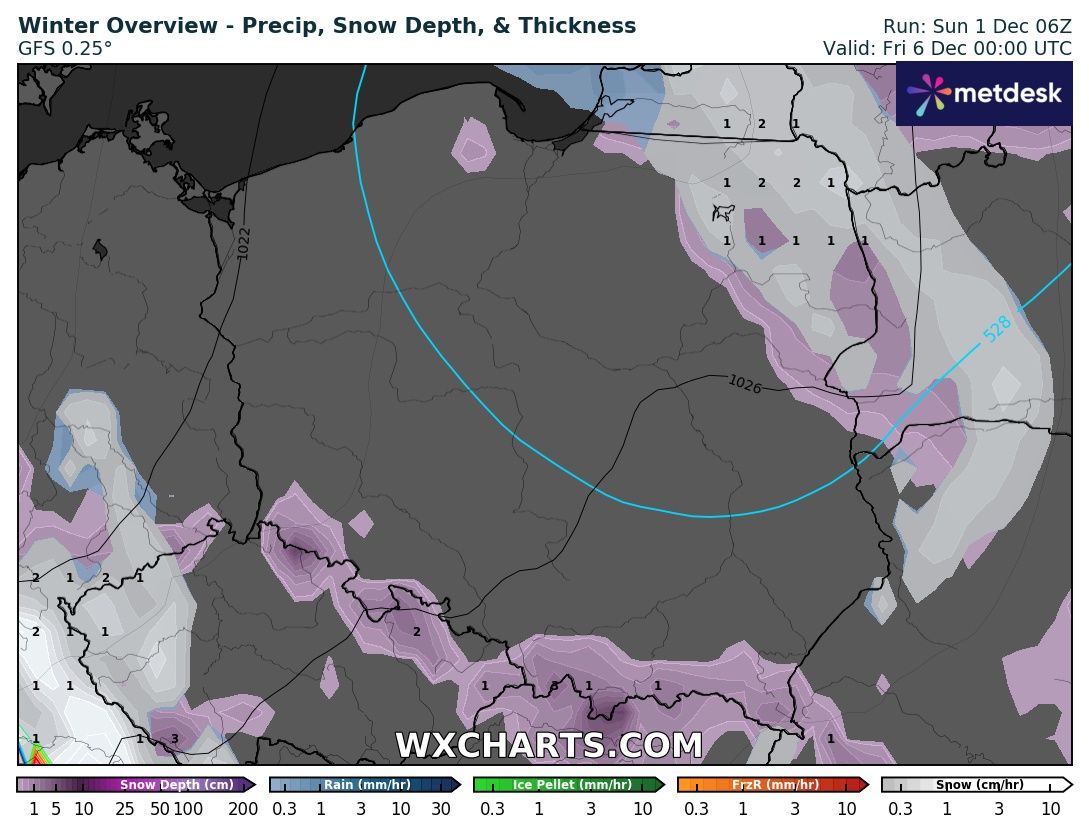 Źródło Danych - WXCHARTS.COM 