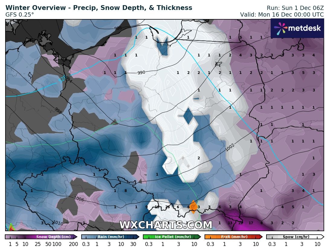 Źródło Danych - WXCHARTS.COM 