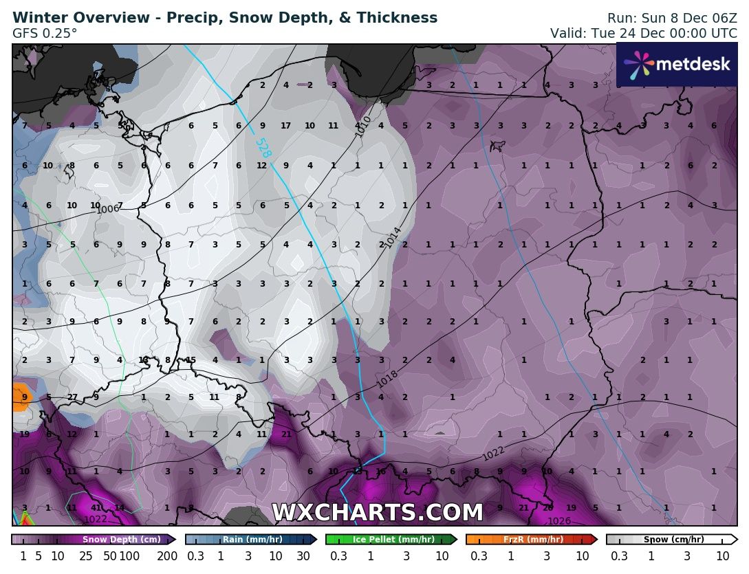 Źródło Danych – WXCHARTS.COM