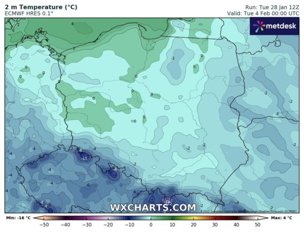 Źródło Danych - WXCHARTS.COM 