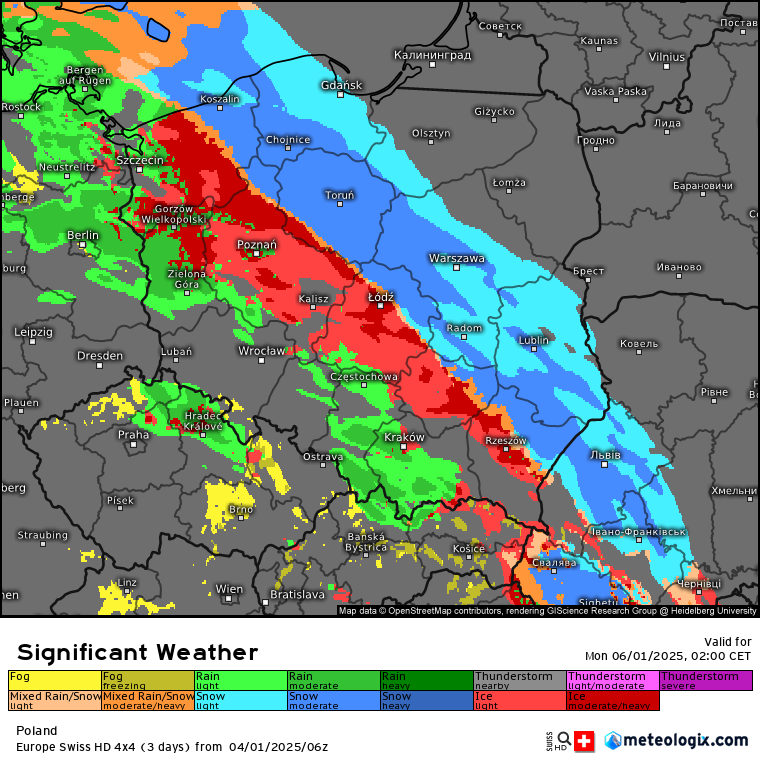 Źródło Danych -meteologix. com