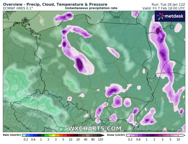 Źródło Danych - WXCHARTS.COM 