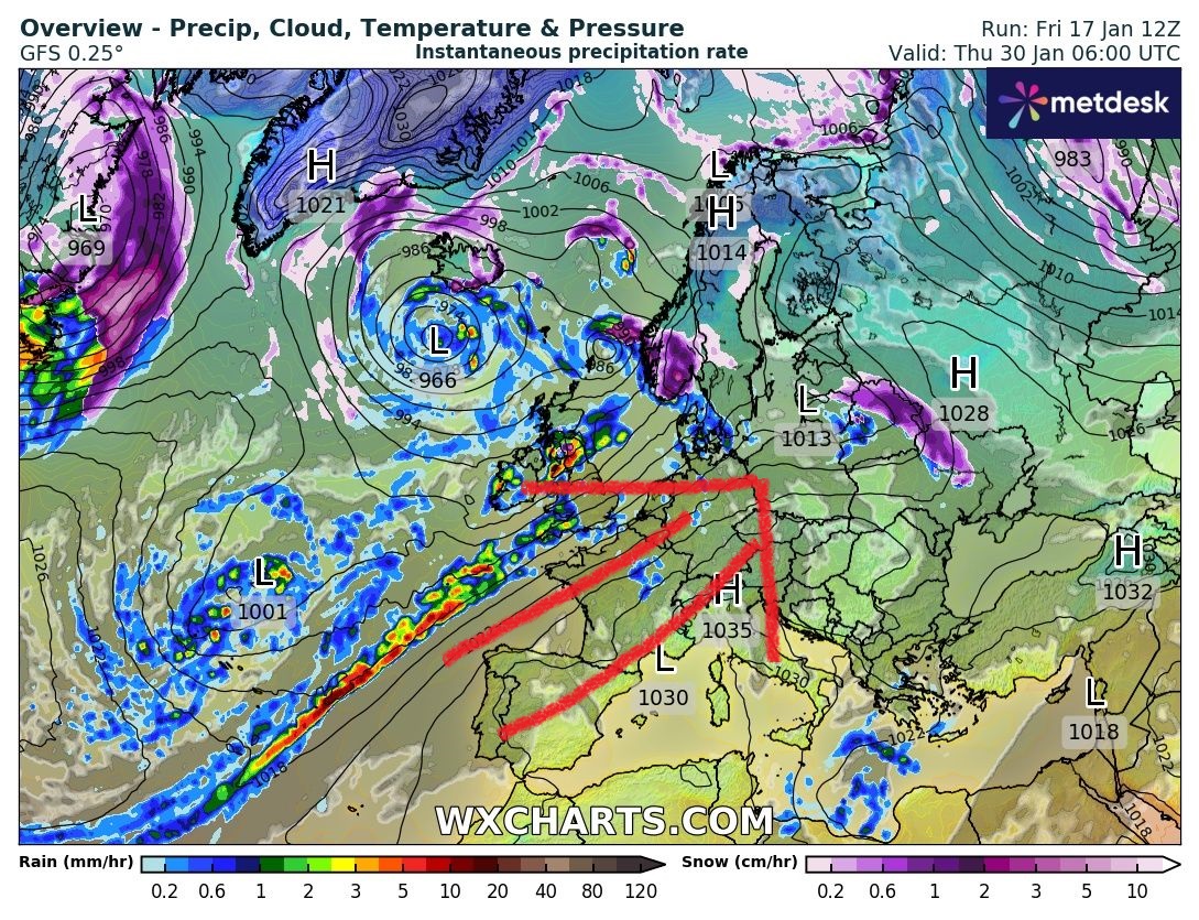 Źródło Danych - WXCHARTS.COM 