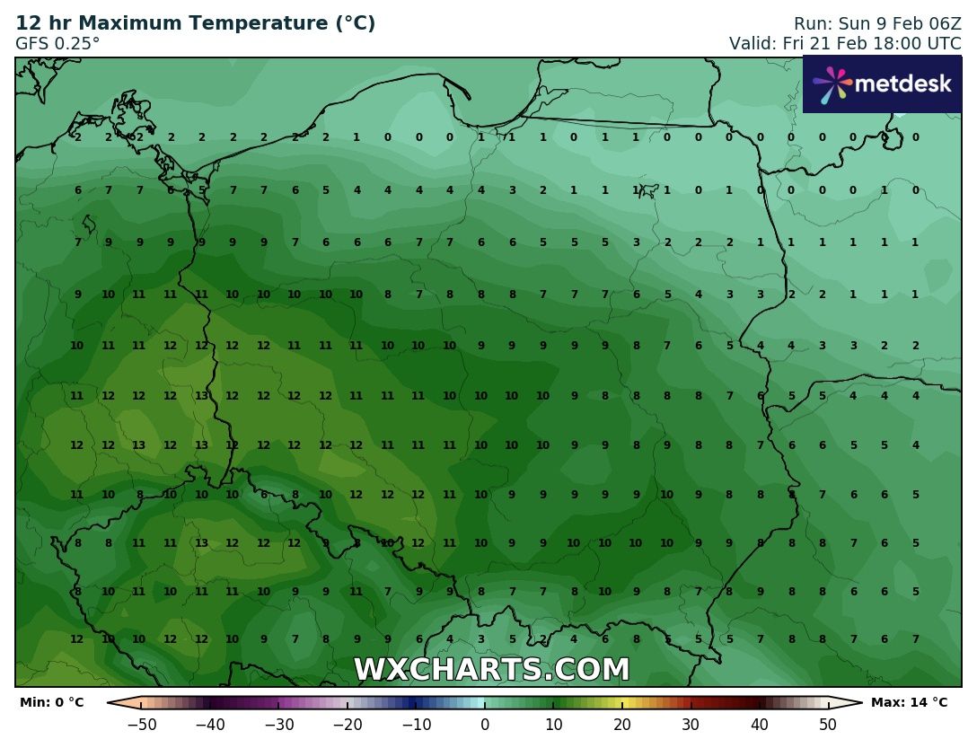 Źródło Danych - WXCHARTS.COM