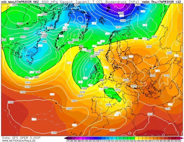 Źródło Danych - Wetterzentrale.de
