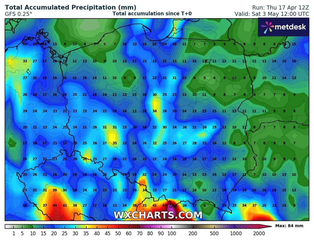 Źródło Danych - WXCHARTS.COM