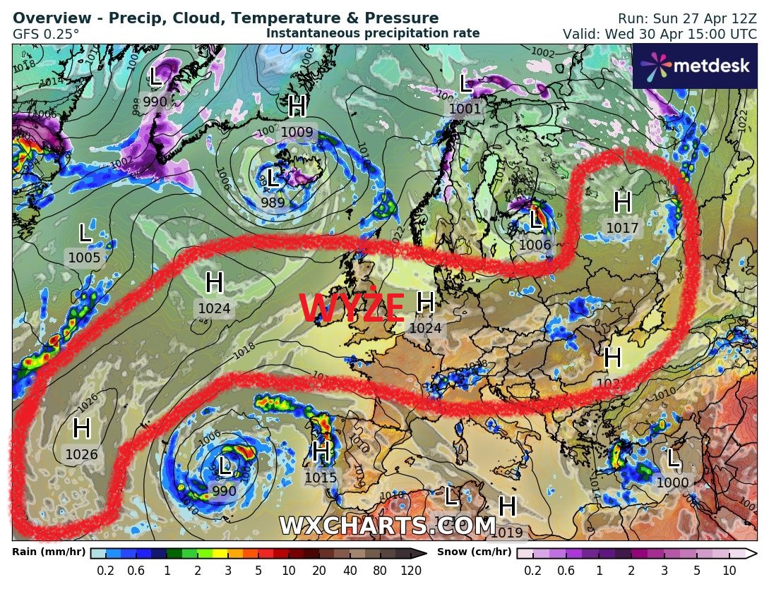 Źródło Danych - WXCHARTS.COM