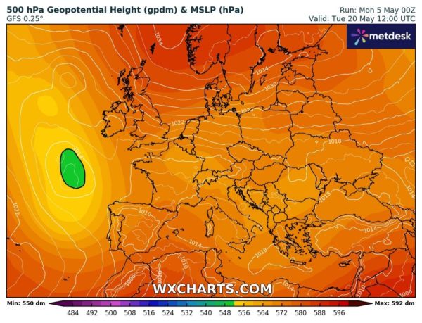 Źródło Danych - WXCHARTS.COM 