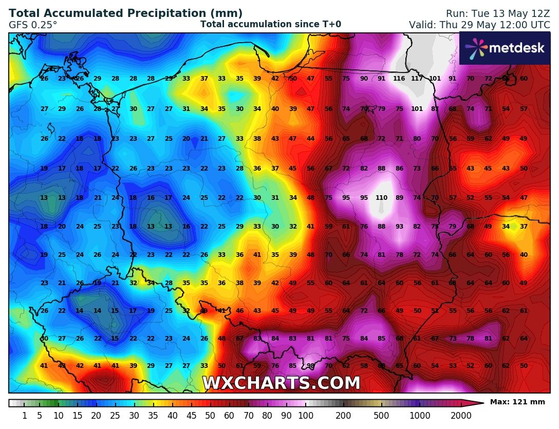 Źródło Danych - WXCHARTS.COM
