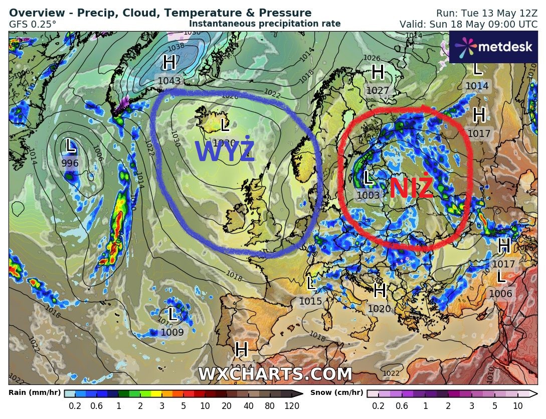Źródło Danych - WXCHARTS.COM