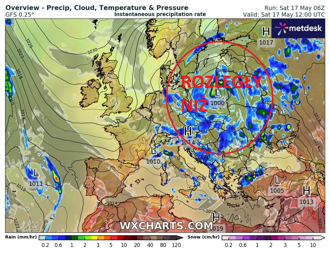 Źródło Danych - WXCHARTS.COM