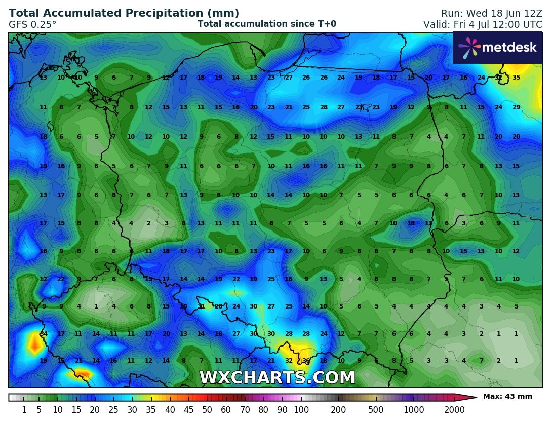 Źródło Danych - WXCHARTS.COM