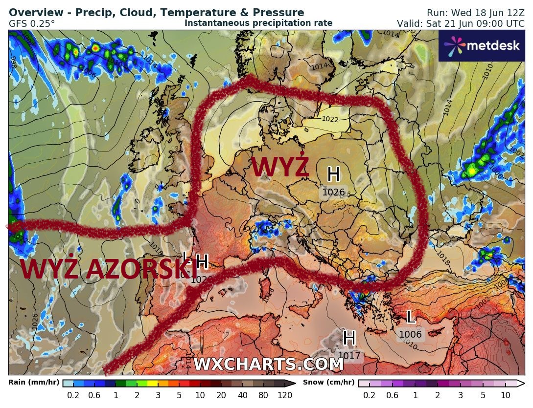 Źródło Danych - WXCHARTS.COM
