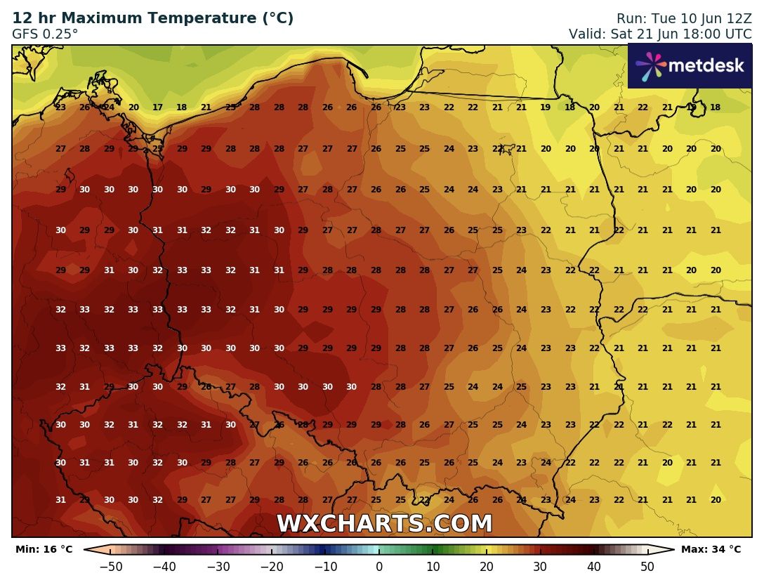 Źródło Danych - WXCHARTS.COM
