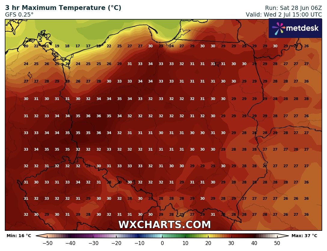 Źródło Danych - WXCHARTS.COM