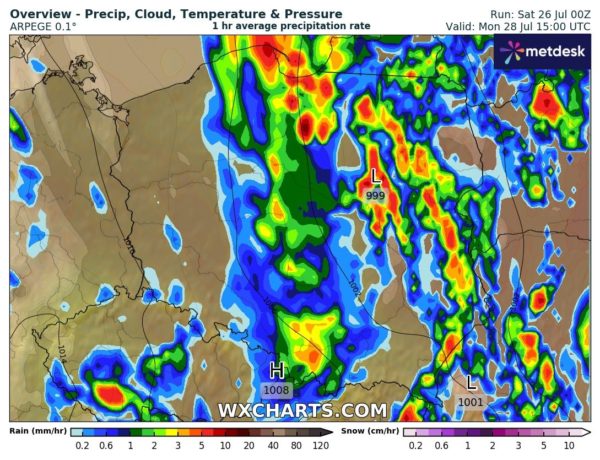 Źródło Danych - WXCHARTS.COM 