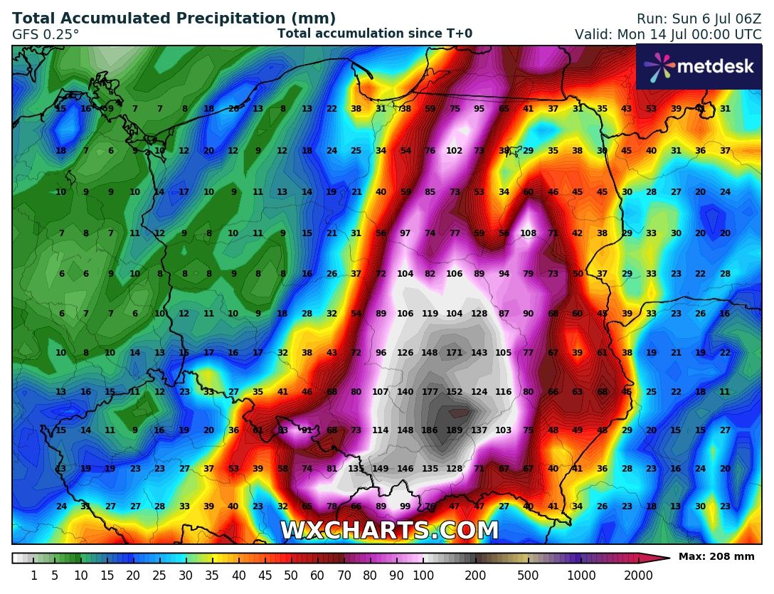 Źródło Danych - WXCHARTS.COM