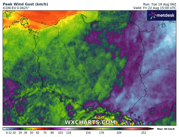 Źródło Danych - WXCHARTS.COM 