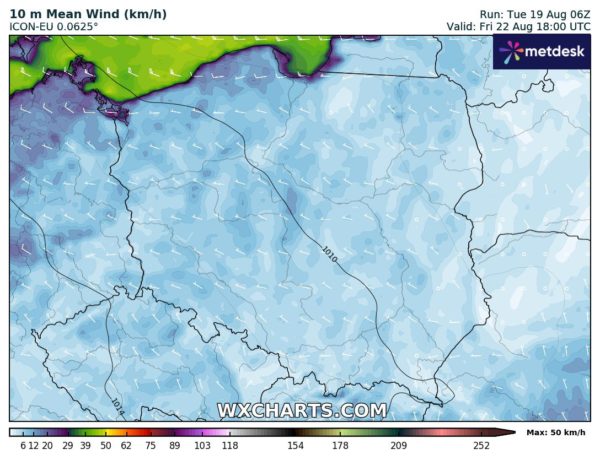 Źródło Danych - WXCHARTS.COM 